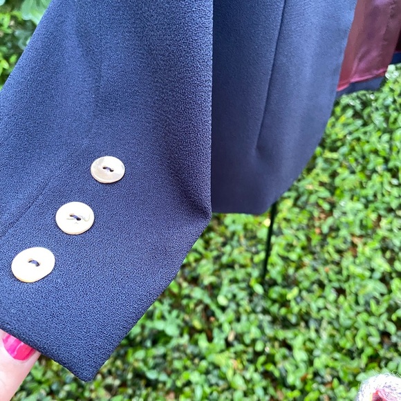 GO Classic Navy Blazer with Pearl buttons - Picture 5 of 9